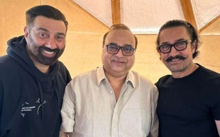 રિયલ લાઈફમાં પિતા-પુત્રની જોડી સની દેઓલ અને કરણ દેઓલ પહેલીવાર 'લાહોર 1947'માં જોવા મળશે! પાત્ર વિશે આમિર ખાનનો ખુલાસો!